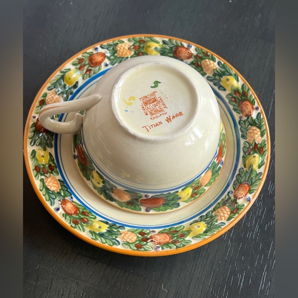 VTG Adams English Titianware Teacup and Saucer 1649. Price Per Set. 6 Sets Avail - Picture 5 of 10